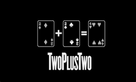 2plus2 poker forums|2+2 poker goals and challenges.